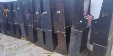 Polícia apreende máquinas caça-níquel durante a Operação Força Total em Seabra