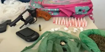 Polícia apreende drogas, arma e prendem suspeito em Bonito