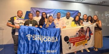 Jornalistas e comunicadores baianos estiveram no 40º Congresso Nacional dos Jornalistas em Brasília