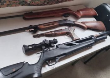 CIPPA Lençóis apreende armas de fogo e materiais de caça ilegal em Itaetê