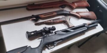 CIPPA Lençóis apreende armas de fogo e materiais de caça ilegal em Itaetê