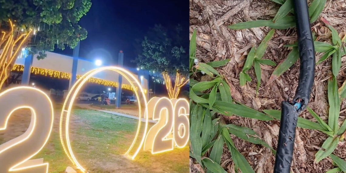 Seabra: Após ato de vandalismo, ornamentação na Praça da Bandeira é danificada; prefeitura emite nota