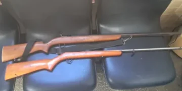 Disparo acidental leva à apreensão de armas em Souto Soares