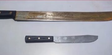 Homem é preso por violência doméstica e apreende armas brancas em Souto Soares