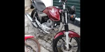 Ibicoara: polícia apreende motocicleta com sinais de adulteração