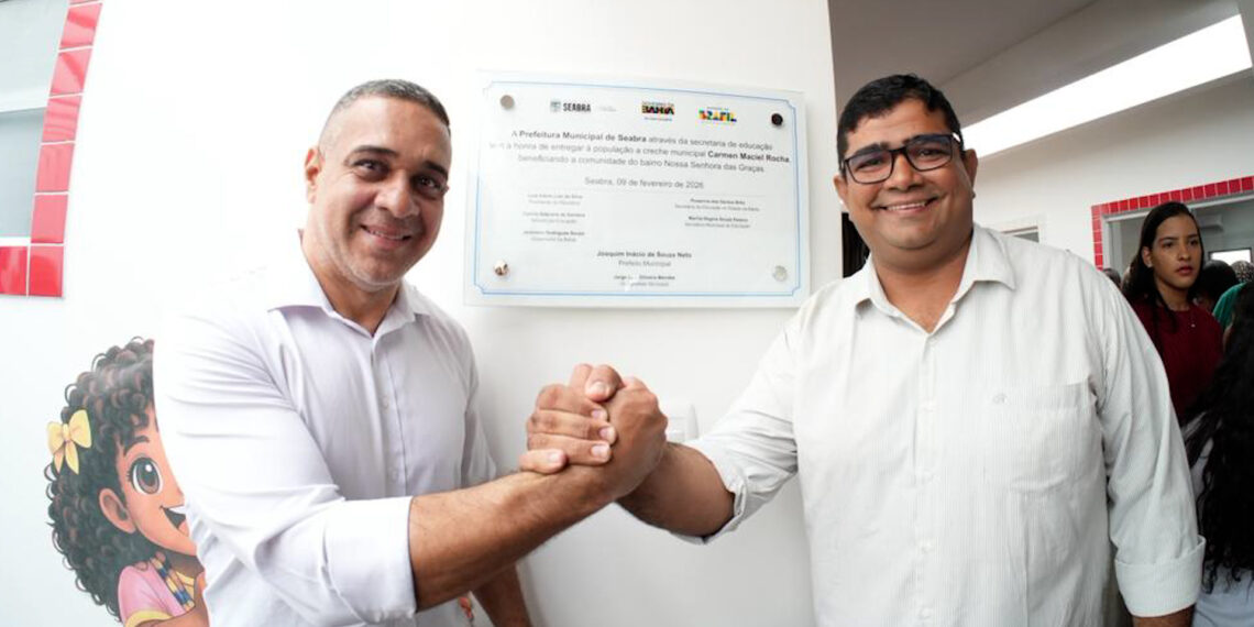 JMD: em Seabra, creche no bairro Nossa Senhora das Graças é inaugurada