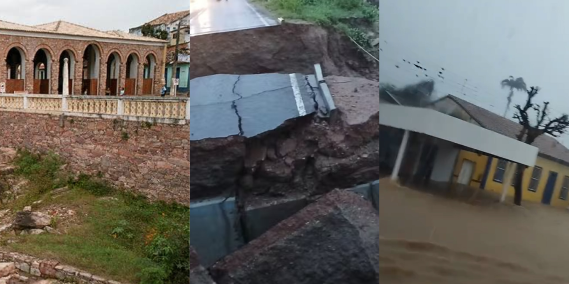 JMD: Lençóis registra um dos maiores volumes de chuva do país; chuvas intensas atingem Ituaçu e ponte é interditada em Iaçu