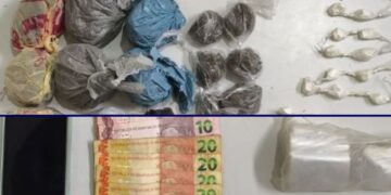 Polícia apreende drogas após tentativa de fuga em Itaetê
