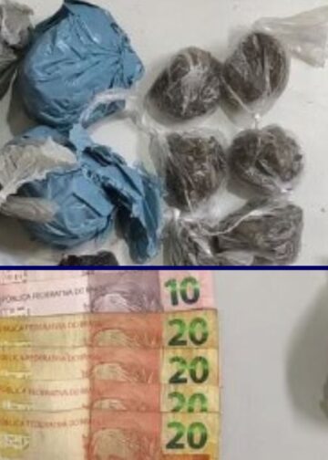 Polícia apreende drogas após tentativa de fuga em Itaetê