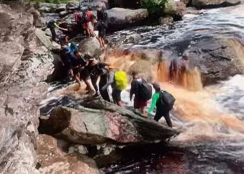 Ibicoara: chuvas intensas dificultam retorno de turistas da trilha da Fumacinha