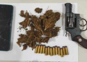 Polícia cumpre mandado de prisão em Seabra e apreende arma e drogas