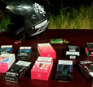 Suspeito é detido com cigarros eletrônicos em Abaíra