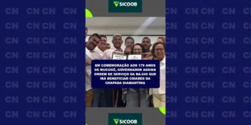JMD: Em comemoração aos 179 anos de Mucugê, governador assina ordem de serviço da BA-245