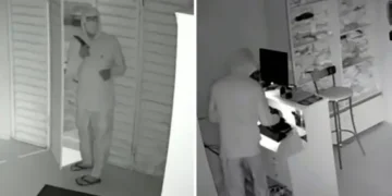 Câmeras flagram arrombamento e furto a loja no centro de Rio de Contas