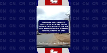 Iraquara: Polícia Civil apreende menor suspeito de envolvimento em caso de divulgação de vídeo íntimo