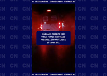 Iraquara: acidente com vítima fatal é registrado próximo à curva na Lagoa de Santa Rita