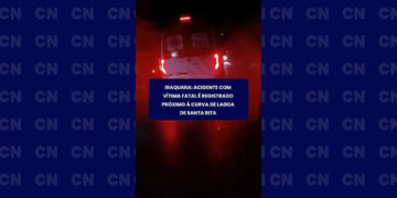 Iraquara: acidente com vítima fatal é registrado próximo à curva na Lagoa de Santa Rita
