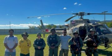 Resgate aéreo na Cachoeira da Fumacinha é realizado com sucesso em Ibicoara