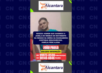 Homem que quebrou a janela em movimento na região da Serra da Mangabeira continua desaparecido