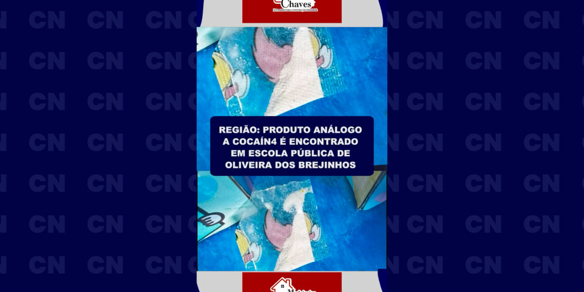 Região: Produto Análogo a cocaína é encontrado em escola pública de Oliveira dos Brejinhos