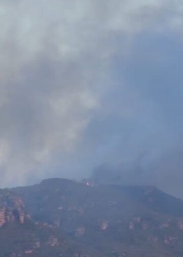 Incêndio na Chapada Diamantina mobiliza brigadistas em combate desde sábado (13)