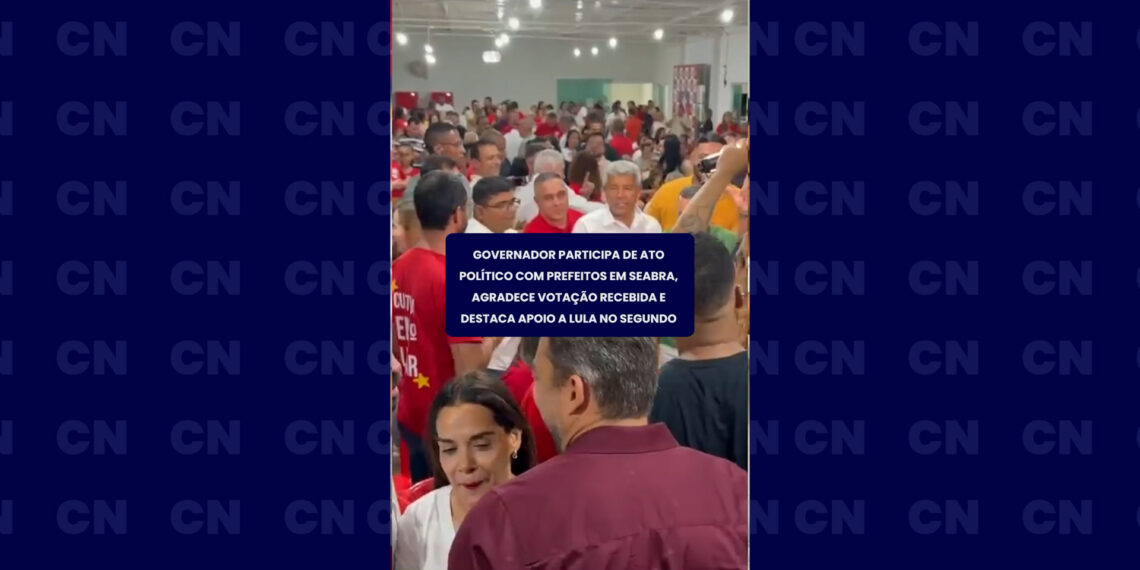 Governador participa de ato político com prefeito de Seabra e agradece a votação recebida