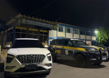 Seabra: PRF intercepta SUV clonado na BR-242 e prende condutor por receptação