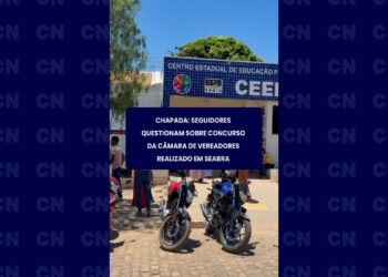 Chapada: seguidores questionam sobre concurso da câmara de vereadores realizado em Seabra