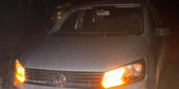 Polícia recupera veículo com restrição de roubo em Souto Soares